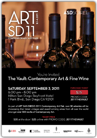 The Vault 2011: contemporary art and fine wine