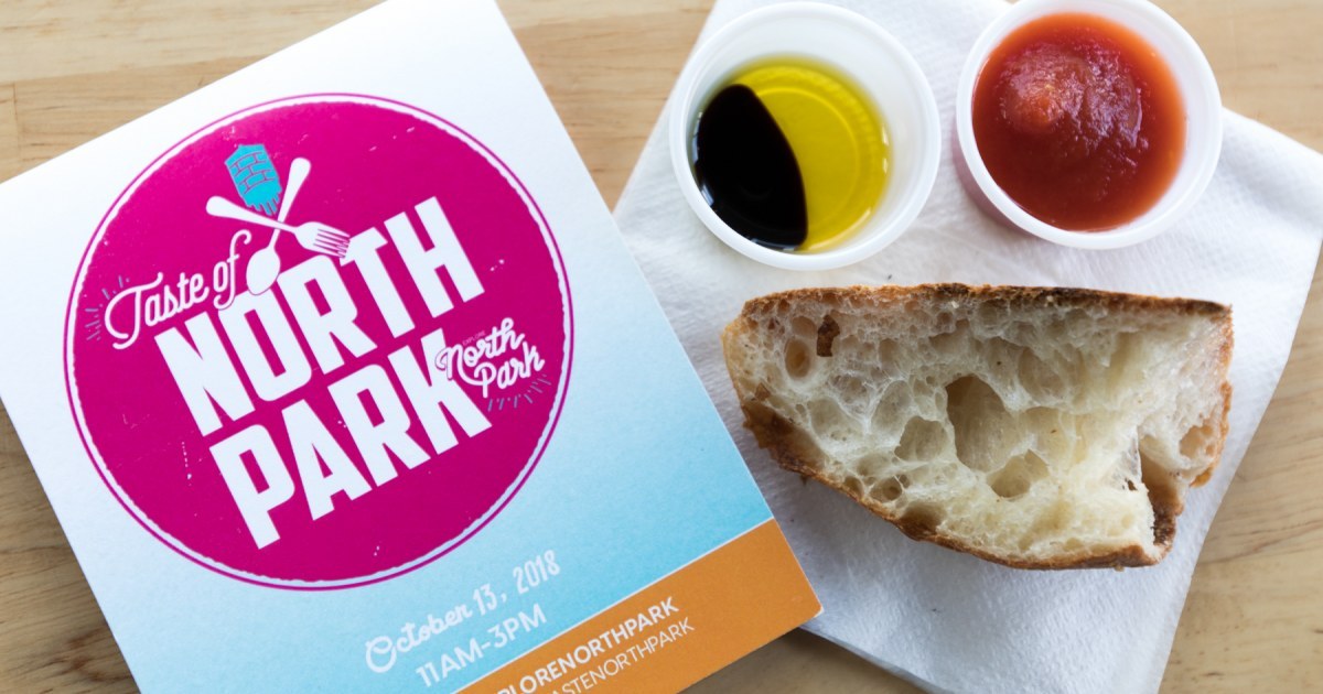 TASTE OF NORTH PARK PROMO CODE visual data 8