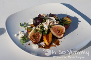 Hak Grill fig salad at Gourmet Experience 2011