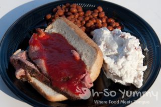 Tri Tip and More plate at Gourmet Experience 2011