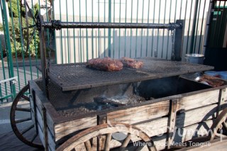 Tri Tip and More smoking pit at Gourmet Experience 2011