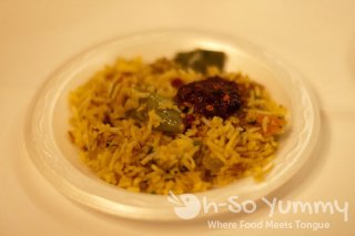 Taste of Downtown 2011 - Royal India saffron rice