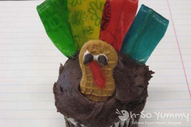 Turkey Cupcake