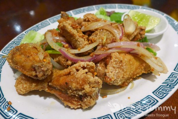 butter chicken wings at Pho Ban Mai 