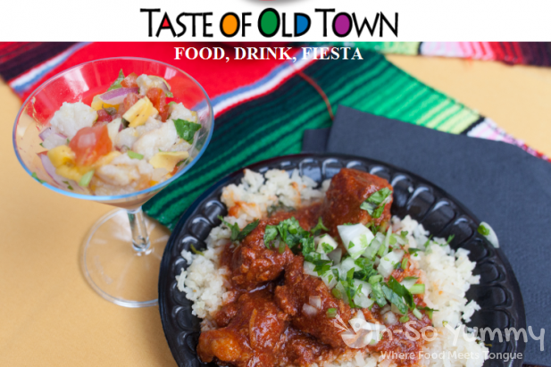 Taste of Old Town 2015 flyer by oh-so yummy