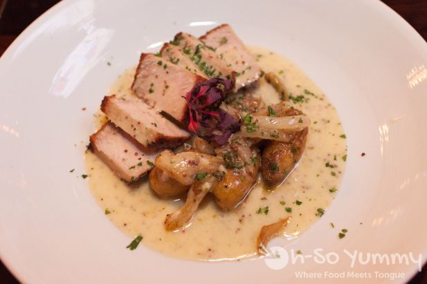 Herb Roasted Pork Loin at Union Kitchen and Tap in San Diego