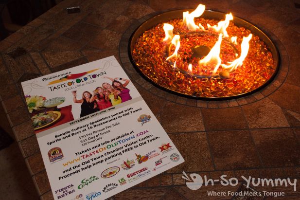 Taste of Old Town 2014 - Flyer by the fire