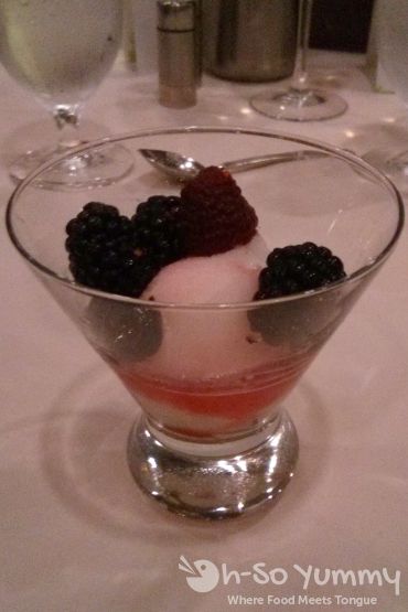 Fit Foodies 5k pre-race dinner - sorbet Fit Foodies 5k pre-race dinner - sorbet