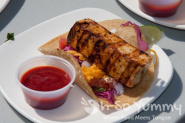 Steve Floyd of The Brigantine - fish taco Steve Floyd of The Brigantine - fish taco