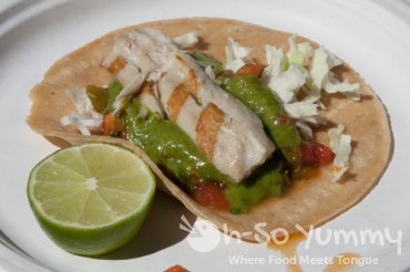 Emmanuel Solimans of Blue Point Coastal Cuisine - fish taco Emmanuel Solimans of Blue Point Coastal Cuisine - fish taco