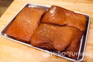 Smoked Pork Belly Top Side Smoked Pork Belly Top Side