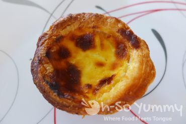 egg tart from 85C Bakery Cafe egg tart from 85C Bakery Cafe