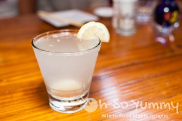 specialty cocktail at Azuki Sushi in San Diego specialty cocktail at Azuki Sushi in San Diego