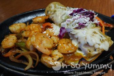 sizzling platter from El Torito sizzling platter from El Torito