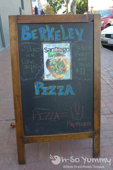 Berkeley Pizza in gaslamp San Diego Berkeley Pizza in gaslamp San Diego