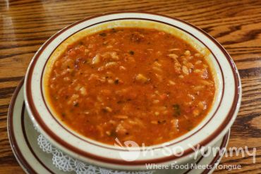Chicken Rice Soup at Bright Angel Restaurant in the Grand Canyon Chicken Rice Soup at Bright Angel Restaurant in the Grand Canyon