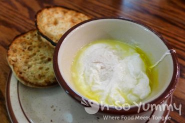 Poached Egg and English Muffin at Bright Angel Restaurant in the Grand Canyon Poached Egg and English Muffin at Bright Angel Restaurant in the Grand Canyon