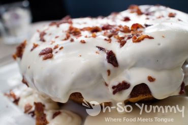 Ginormous Cinnamon Roll at Coaster Saloon in Mission Beach San Diego Ginormous Cinnamon Roll at Coaster Saloon in Mission Beach San Diego