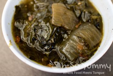 collard greens at Coaster Saloon in Mission Beach San Diego collard greens at Coaster Saloon in Mission Beach San Diego