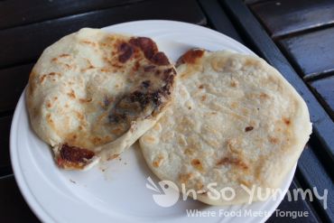 Pupusas at Cuscatlan Salvadorian Cuisine in Escondido Pupusas at Cuscatlan Salvadorian Cuisine in Escondido