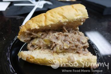 cheesesteak from Philly Franks cheesesteak from Philly Franks