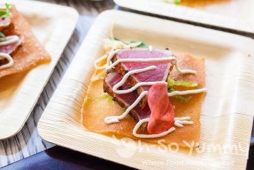 tuna bites at Humphreys tuna bites at Humphreys