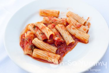 pasta side at Jack and Giulio's Italian Restaurant pasta side at Jack and Giulio's Italian Restaurant