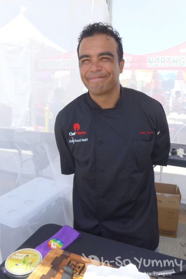 Chef Jose Yanez at Latin Food Fest San Diego Chef Jose Yanez at Latin Food Fest San Diego