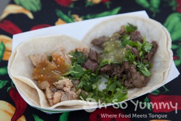 rasta taco at Latin Food Fest 2015 in Los Angeles rasta taco at Latin Food Fest 2015 in Los Angeles