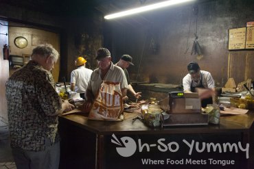 the back room at City Market in Luling Texas the back room at City Market in Luling Texas