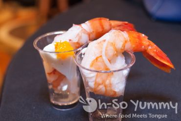 jumbo shrimp from journeys end at Pechanga Wine Festival jumbo shrimp from journeys end at Pechanga Wine Festival