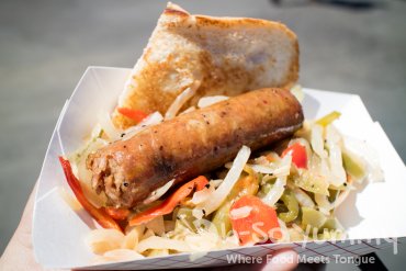 sausage bun at San Diego Fair 2017 Where the West is Fun sausage bun at San Diego Fair 2017 Where the West is Fun