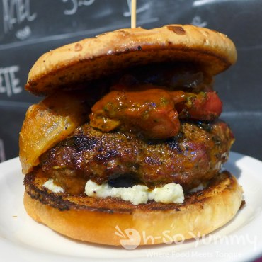 Burger from The Brew Project for San Diego Burger Week Burger from The Brew Project for San Diego Burger Week