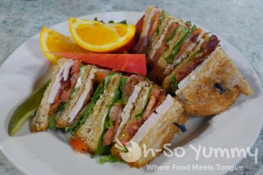 club callahan sandwich at Callahans during San Diego Burger Week club callahan sandwich at Callahans during San Diego Burger Week