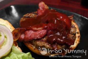 texas burger at Crazee Burger during San Diego Burger Week texas burger at Crazee Burger during San Diego Burger Week