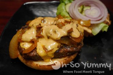 cajon burger at Crazee Burger during San Diego Burger Week cajon burger at Crazee Burger during San Diego Burger Week