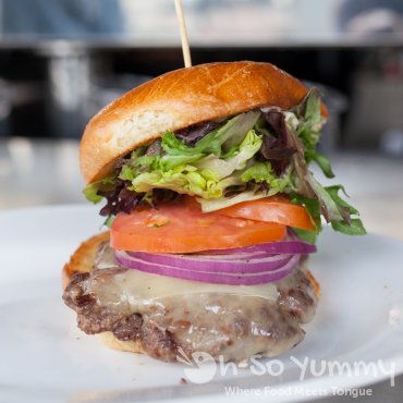 Burger from Gaslamp Tavern for San Diego Burger Week Burger from Gaslamp Tavern for San Diego Burger Week