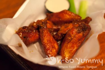 honey habanero wings at South Park Abbey during San Diego Burger Week honey habanero wings at South Park Abbey during San Diego Burger Week