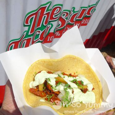 the taco stand at Harborfest Tacos and Spirits the taco stand at Harborfest Tacos and Spirits