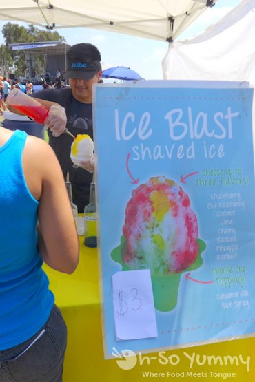 shaved ice teaser at Harborfest Tacos and Spirits shaved ice teaser at Harborfest Tacos and Spirits