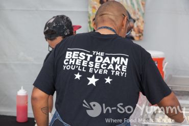 Brian Turok Menendez from Mascarpone Cheesecake at Tacotopia at the Track Brian Turok Menendez from Mascarpone Cheesecake at Tacotopia at the Track