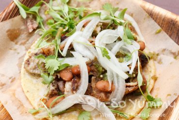 Offally Taco from Bracero Cocina de Raiz Offally Taco from Bracero Cocina de Raiz