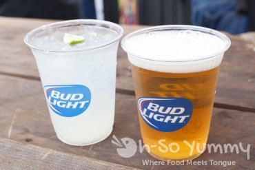 beer at Tacotopia beer at Tacotopia