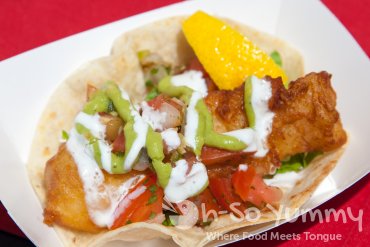 Henry's Pub fish taco at Tacotopia Henry's Pub fish taco at Tacotopia