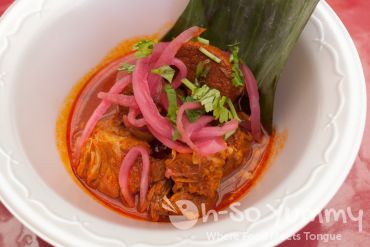 Taste of North Park 2014 - cochinita pork at El Comal Taste of North Park 2014 - cochinita pork at El Comal