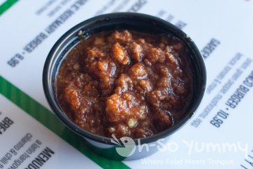 Taste of North Park 2014 - beef and pork chili at End Zone Taste of North Park 2014 - beef and pork chili at End Zone
