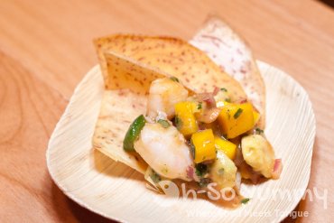 Seafood Ceviche at Trade Winds Tavern gastropub in Convoy Seafood Ceviche at Trade Winds Tavern gastropub in Convoy