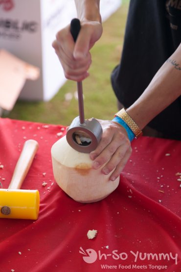 Latin Food Festival 2014 - Coco Jack demo Latin Food Festival 2014 - Coco Jack demo