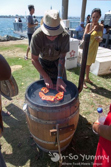 Latin Food Festival 2014 - Barrel Smoker Latin Food Festival 2014 - Barrel Smoker