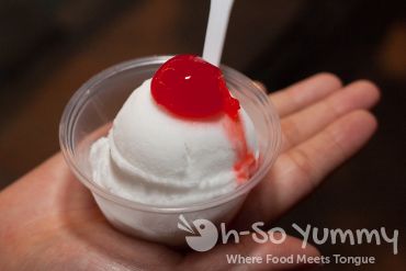 Taste of Old Town 2014 - margarita sorbet at Cold Stone Creamery Taste of Old Town 2014 - margarita sorbet at Cold Stone Creamery